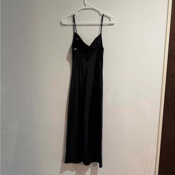 🌟 Joie Marcenna Black Satin Slip Dress – XS – NWT! (Paid $298) - Picture 5 of 6